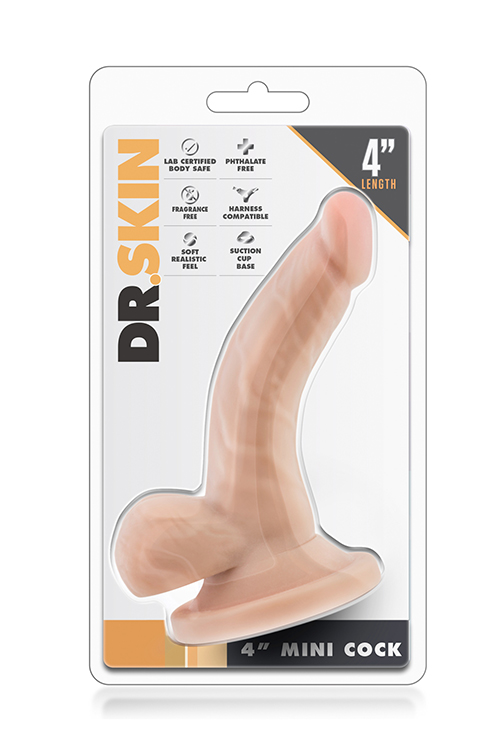 DR. SKIN MINI COCK FLESH DA 4 POLLICI - immagine 2