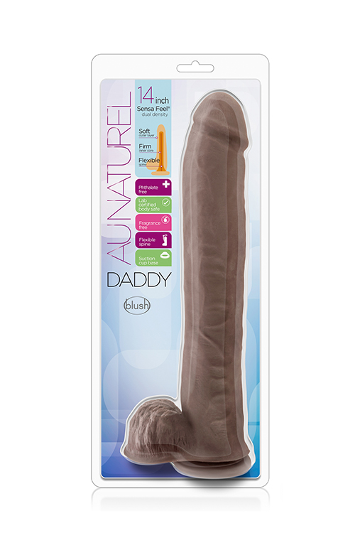AU NATUREL DADDY DILDO SENSA FEEL DA 14 POLLICI - immagine 2